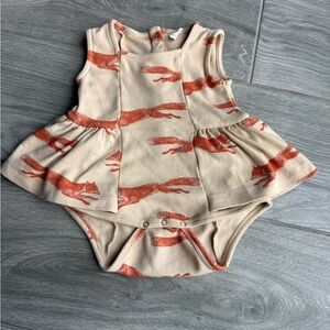 Kate Quinn Jumping Fox Romper - Size 12-18 Months